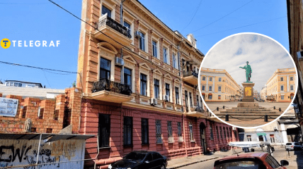 Дом-стена в Одессе