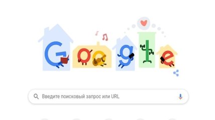 Google представил новый Doodle: все о COVID-19