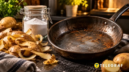 Кухонный лайфхак для металлической посуды