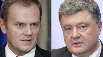 Петр Порошенко провел телефонный разговор с Дональдом Туском