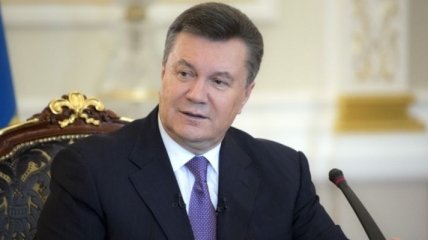 Виктор Янукович поздравил украинцев с Новым годом