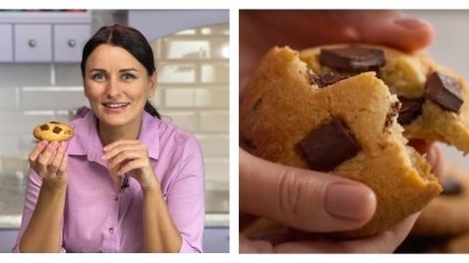 Готовим американские "Кукис": новый рецепт печенья от Лизы Глинской (видео)