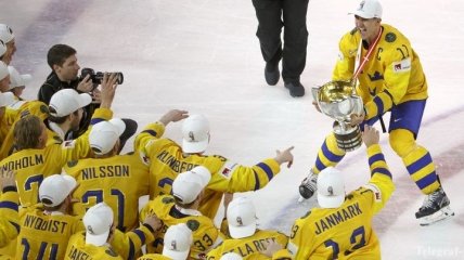 Сборная Швеции осталась непобежденной на чемпионате мира по хоккею