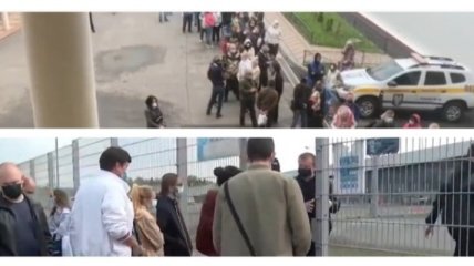 В Украине открыли Центры массовой вакцинации от коронавируса: на входах образовались очереди (видео)