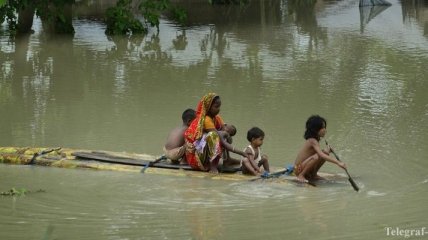 Масштабное наводнение в Индии, есть погибшие