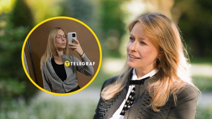 Елена Кравец родила дочь Машу в 2003 году