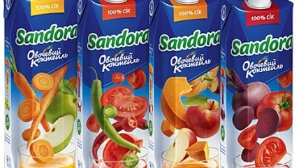 «Сандора Овощной коктейль» – как полезное сделать вкусным