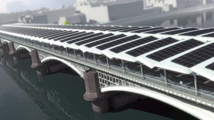 "Солнечный мост" в Лондоне (Фото)