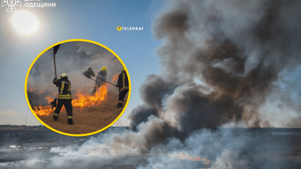 В Одесі другий день не можуть загасити пожежу