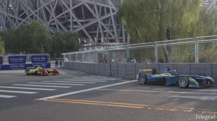 Формула-Е. Авария на Гран-при Китая (Видео)