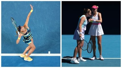 Украинские теннисистки блестяще выступили в Мельбурне