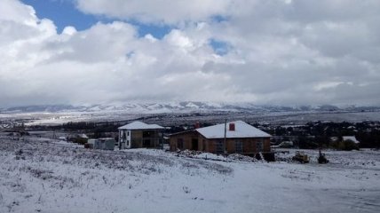 Аннексированный Крым засыпало снегом: появилось фото