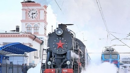 Сегодня по Киеву будет курсировать ретро-поезд