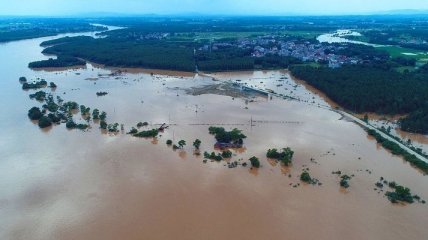 Наводнение в Китае унесло жизни шести человек