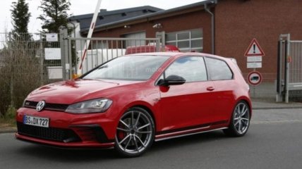 Volkswagen Golf GTI Clubsport S замечен во время тестов 