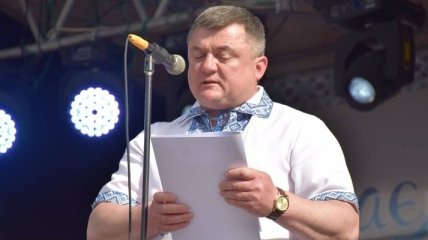 На Житомирщине мэр Олевска пришел на митинг против самого себя