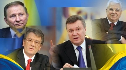 Благодарственный молебен посетил Янукович с предшественниками 