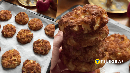 Печенье с яблоками