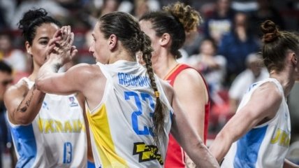 Женская сборная Украины по баскетболу поднялась в рейтинге FIBA
