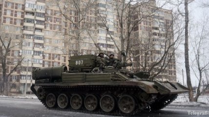 Оккупанты Донбасса используют перемирие для стягивания техники