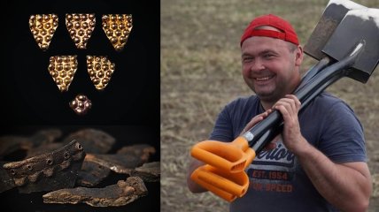 Директор заповідника "Більськ" Ігор Корост показав цінні знахідки
