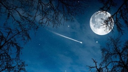 Ученые заявили, что в новогоднюю ночь возле Луны пролетит комета 