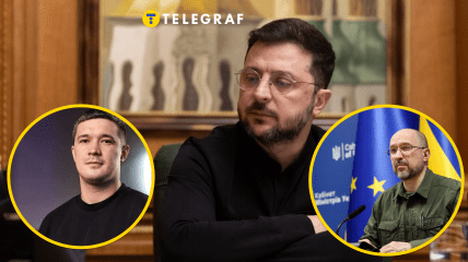 Михаил Федоров, Владимир Зеленский, Денис Шмыгаль