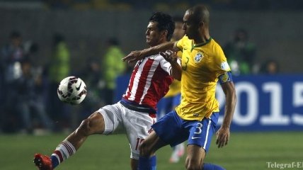 Нельсон Вальдес признан лучшим игроком матча Бразилия - Парагвай