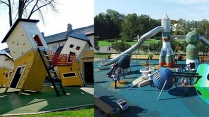 Уникальные площадки для детей от датской компании (Фото)