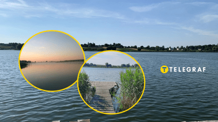 Мальовнича водойма вабить відпочивальників