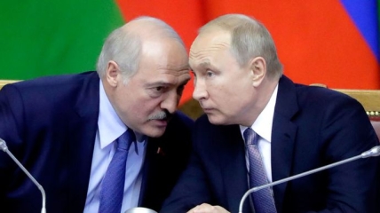 Олександр Лукашенко і Володимир Путін