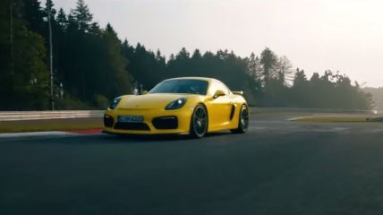 Новый Porsche Cayman GT4 (Видео)