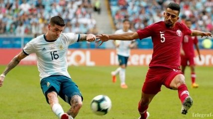 Как голубь прервал атаку сборной Аргентины на Кубке Америки (Видео)