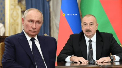 Владимир Путин и Ильхам Алиев