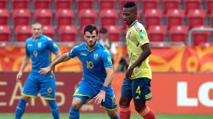 Украина U-20 обыграла Колумбию и вышла в полуфинал ЧМ-2019