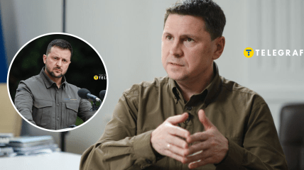 Владимир Зеленский и Михаил Подоляк