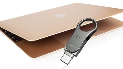 Silicon Power представила USB-накопитель для нового MacBook