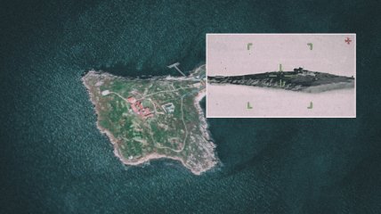 Украинские защитники постоянно следили за происходящим на острове