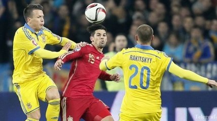 Статистика матча Украина - Испания: ударов много, голов мало