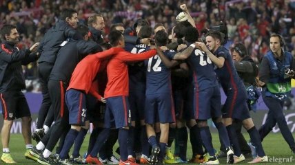 "Атлетико" обыграл "Барселону" и вышел в полуфинал Лиги чемпионов