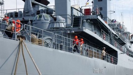 Украинские ВМС провели учения в Черном море