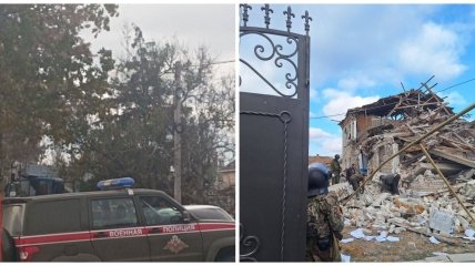 "Раненых "дохиба": появились впечатляющие фото прилета по базе оккупантов в Скадовске