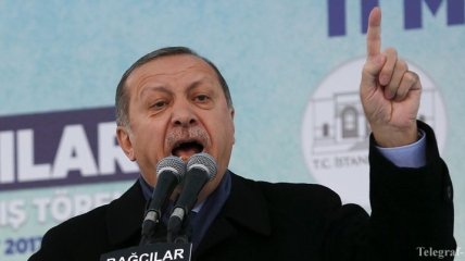 Эрдоган назвал использование химического оружия "преступлением против человечества"