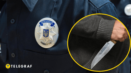 У Київській області чоловік напав на правоохоронця
