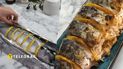 Запеченная скумбрия