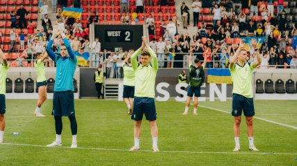 Игроки сборной Украины