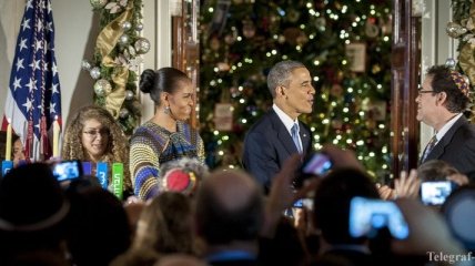 Президентская семья поздравила американцев с Рождеством