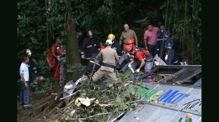 ДТП в Бразилии: жертвами стали более 50 человек