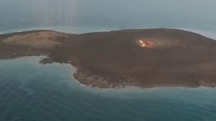 Взрыв грязевого вулкана в Каспийском море: в сети показали видео последствий 