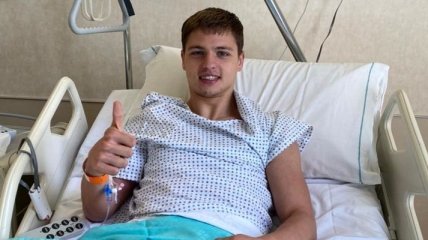 Защитник сборной Украины выбыл на 5 месяцев после операции (фото)
